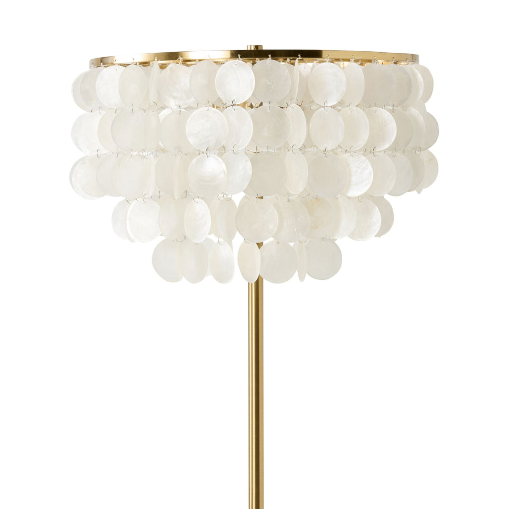 Mirella Capiz Floor Lamp 160cm