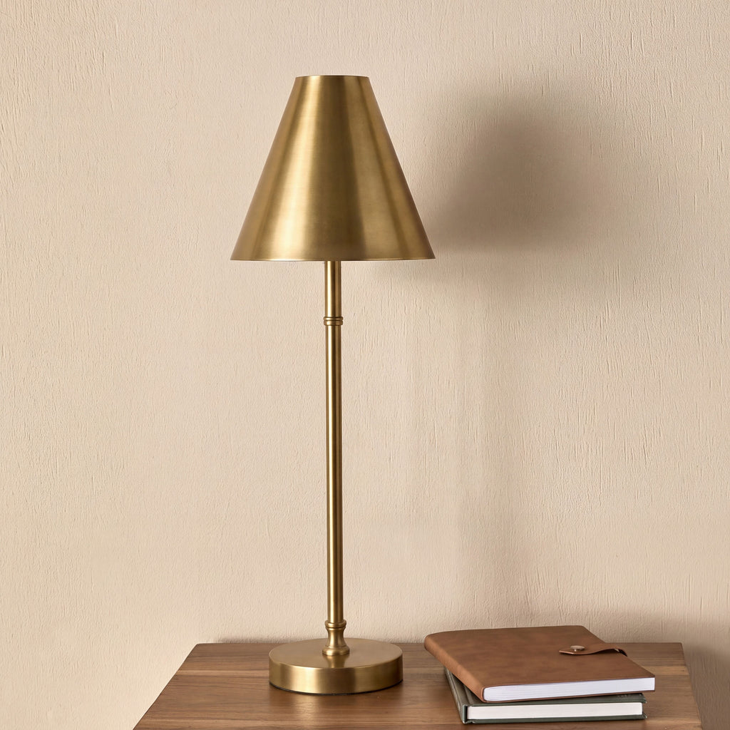 Modus Metal table Lamp Matte Brass 62cm