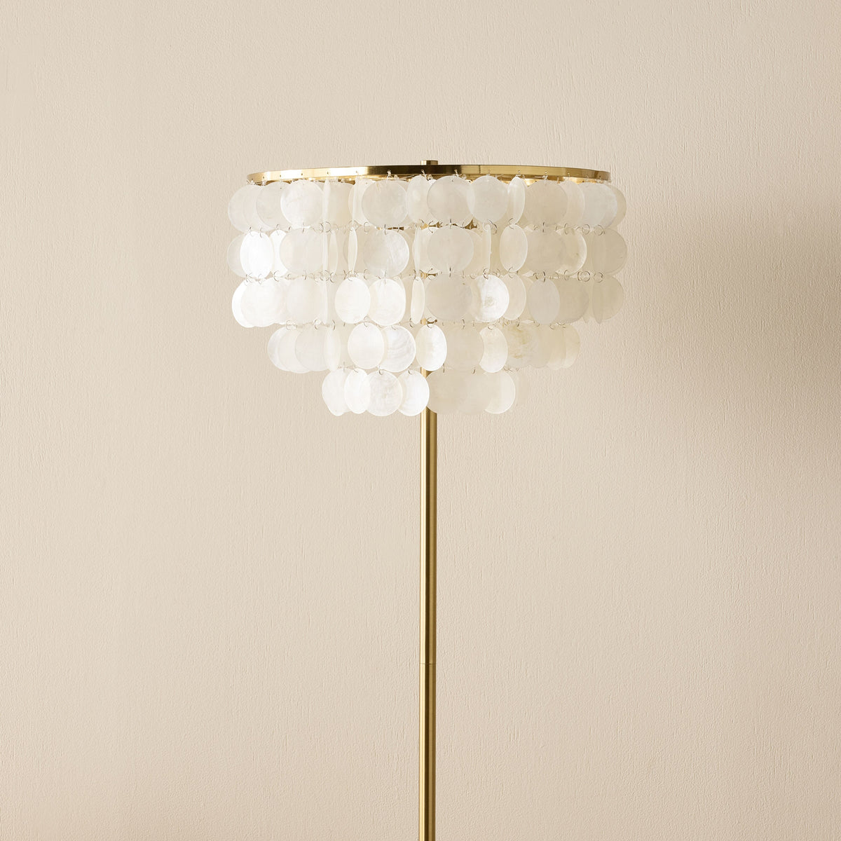 Mirella Capiz Floor Lamp 160cm