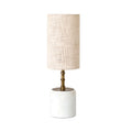 Valeria Marble Table Lamp 50cm