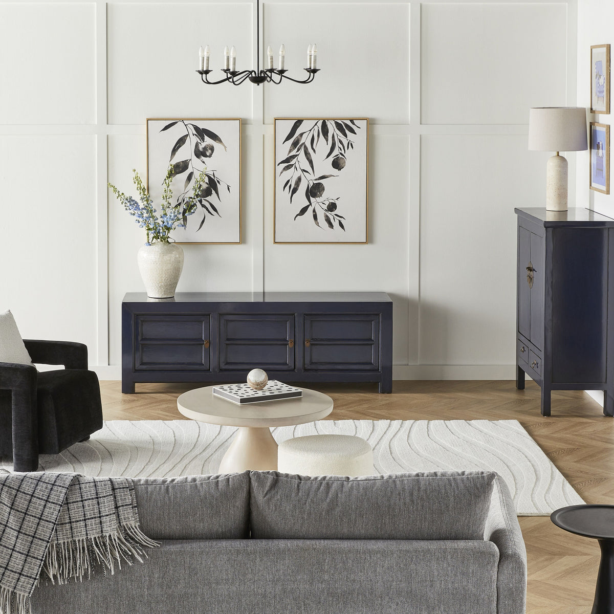 Zora 8 Light Chandelier 76cm