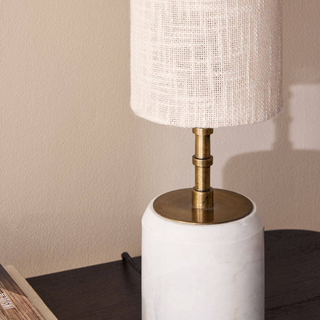 Valeria Marble Table Lamp 50cm