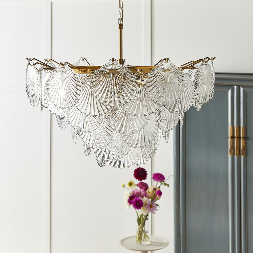 Shelly 8 Light Chandelier 60x46cm