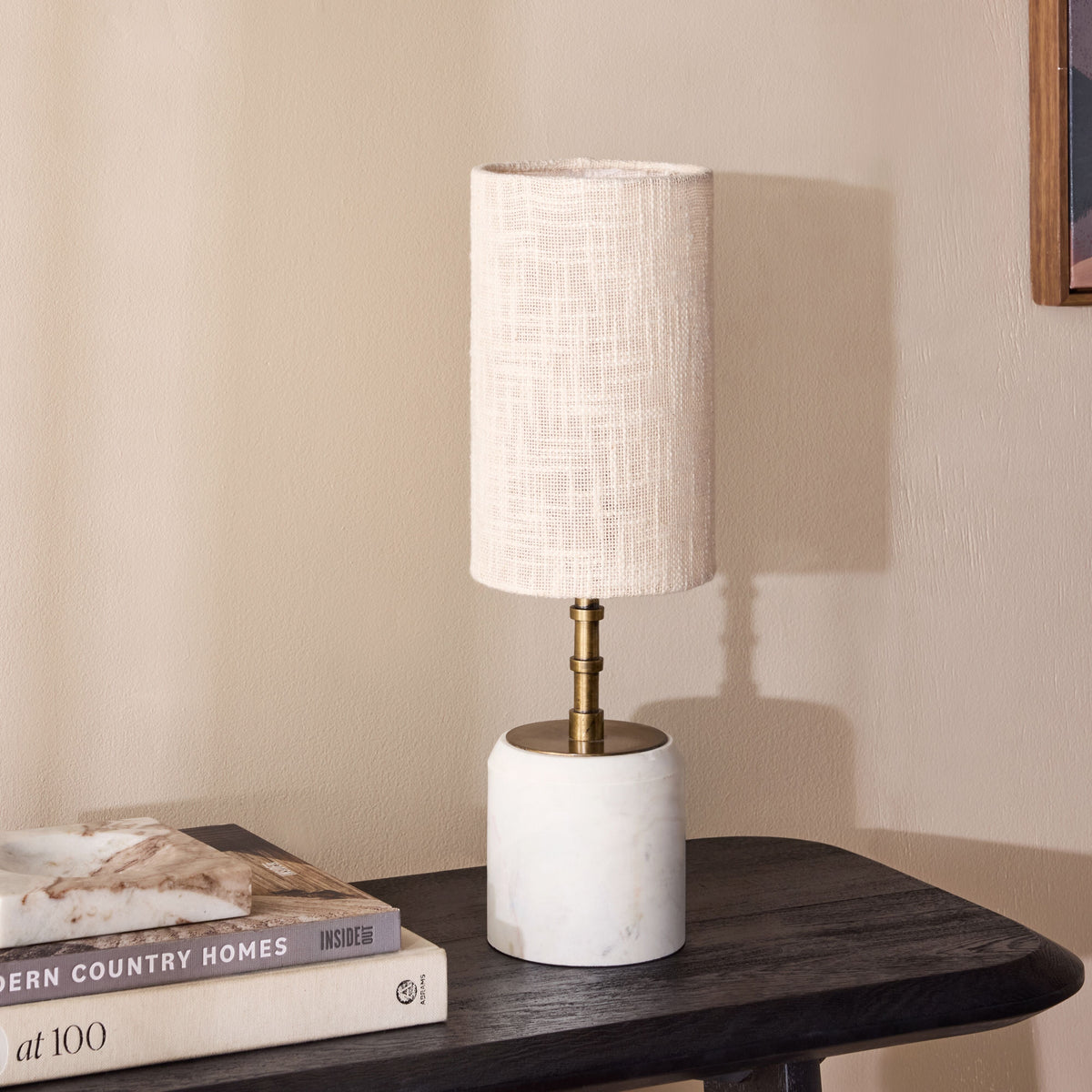 Valeria Marble Table Lamp 50cm