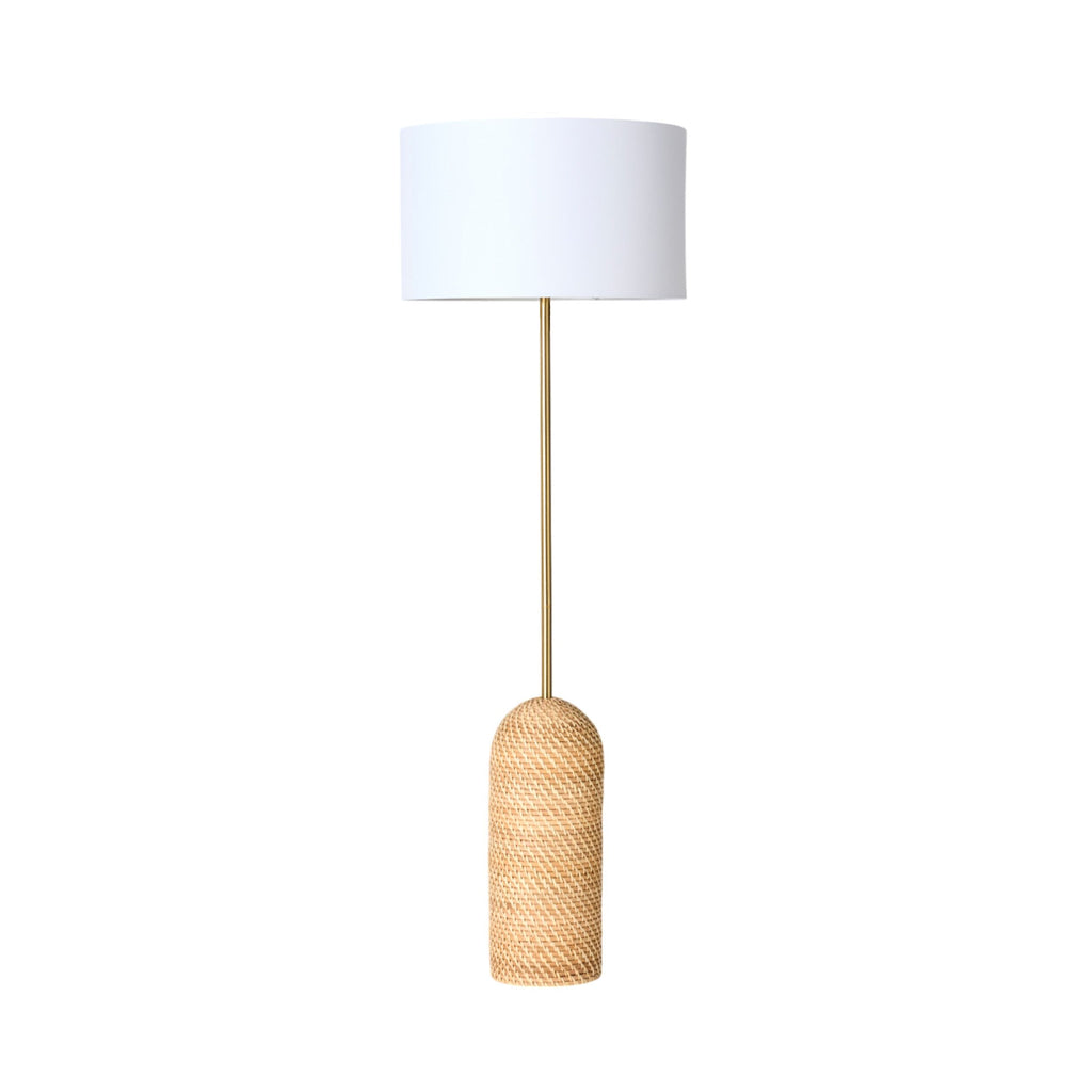 Mya Rattan Floor Lamp 150cm