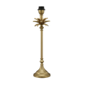 Palmira Matt Brass Metal Table Lamp Base 13x13x45cm