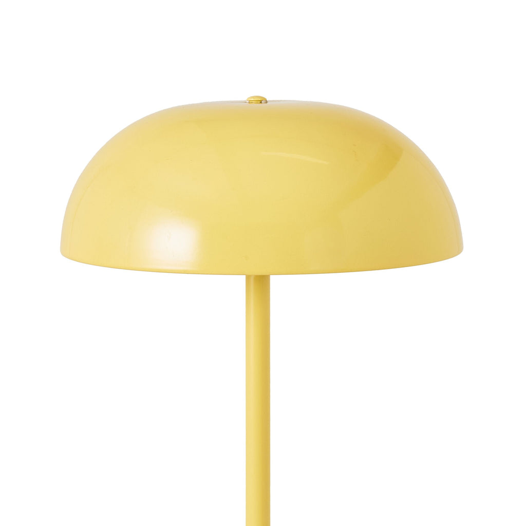 Yellow Portable USB Mushroom Table Lamp 40cm