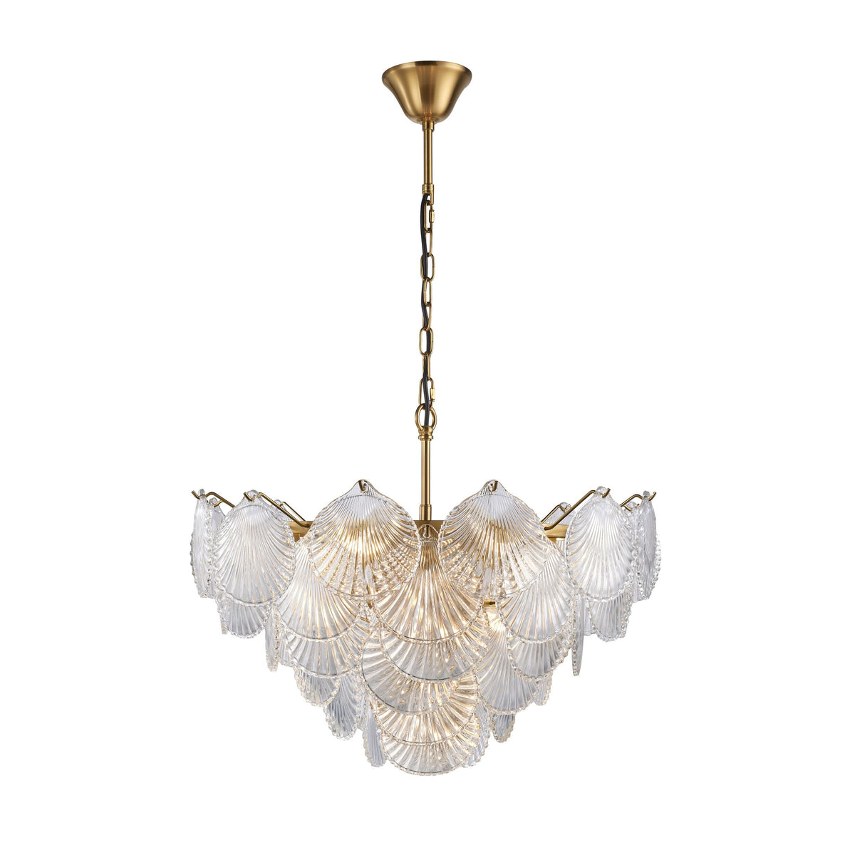 Shelly 8 Light Chandelier 60x46cm