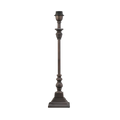 Arlington Aged Bronze Metal Table Lamp Base 12x12x48cm