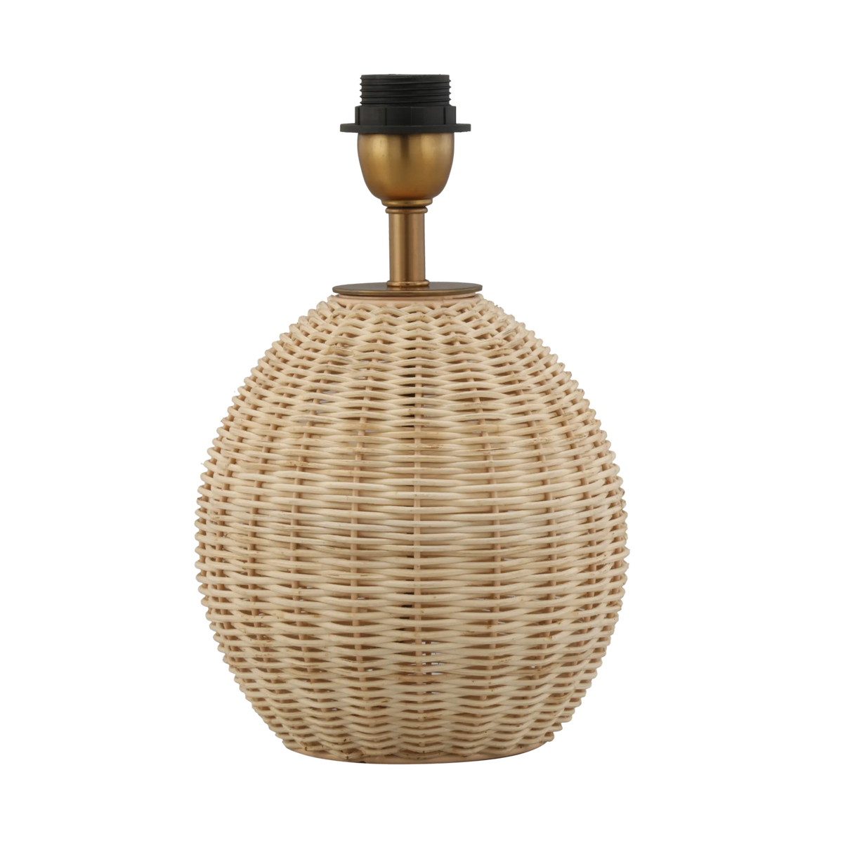 Marina Rattan Table Lamp Base 19x19x21cm